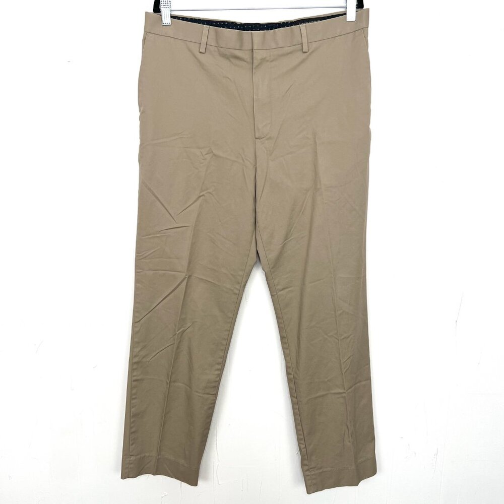 Banana Republic Slim Fit Pants‎ Men's Size 35x32 Tan Khaki Chino's